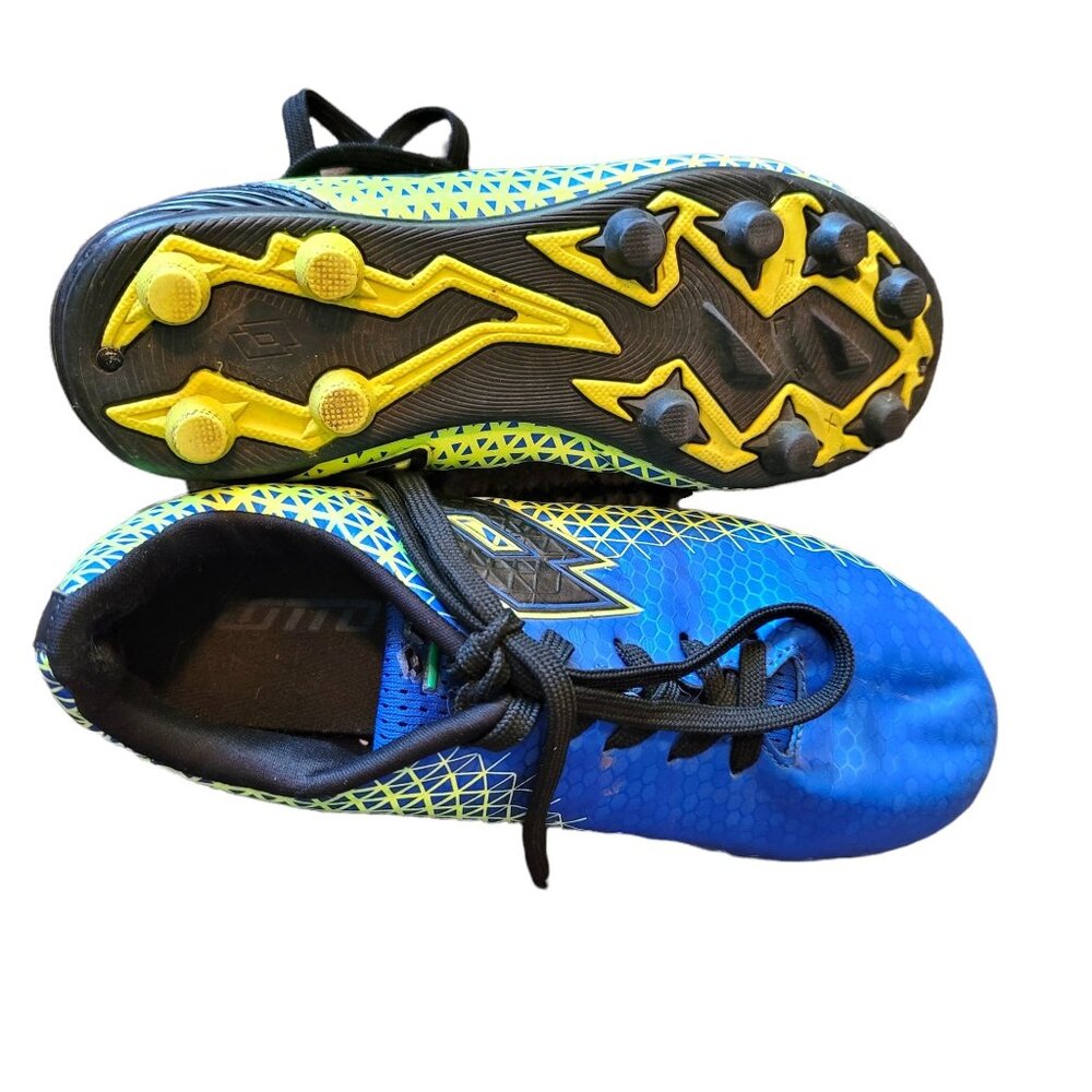 Kids Cleats Sport Shoes Lotto Forza Elite Junior Youth Size 3.5 Soccer JJ1658